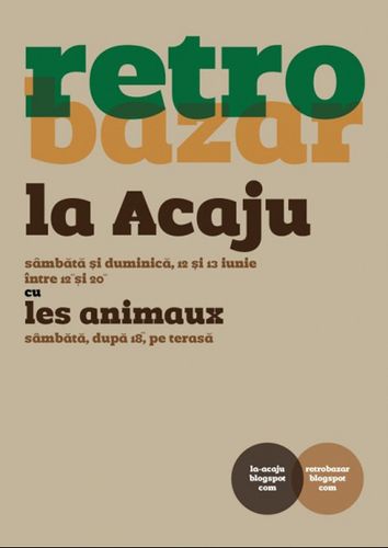 Les Animaux la Terasa Acaju din Iaşi