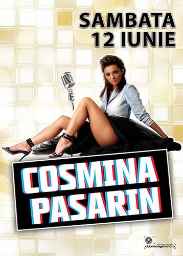 Cosmina Pasarin la The Society Club din Piatra Neamţ