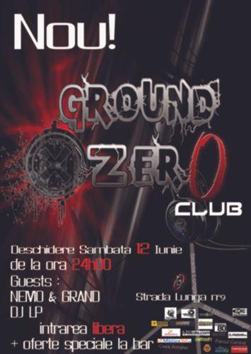 Opening Party Ground Zero Club din Braşov