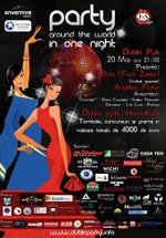 Party around the world in one night