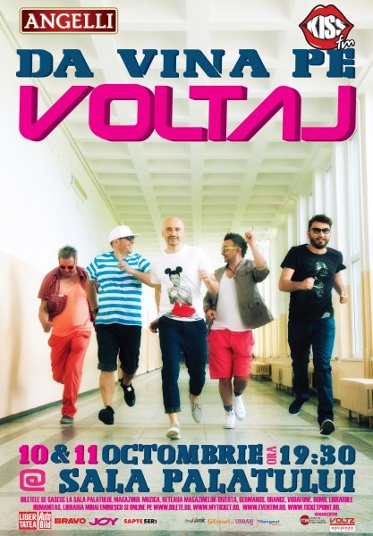 Da vina pe Voltaj la Sala Palatului 10 si 11 oct