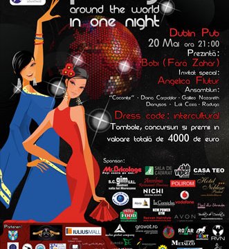 Party around the world in one night