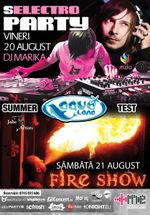 Seletro Party & Fire Show la Aqua Club din Focşani