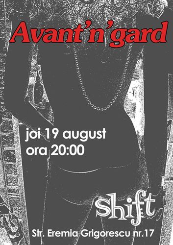 Concert Avant’n’gard la Shift Pub din Bucureşti